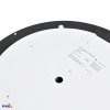 PLAFONIERA LED CELIA 10-20W 3000-4000K 2300LM IP54 RAMKA WYSOKA CZARNA CZ. MIKR. F. PÓŁCIENIA